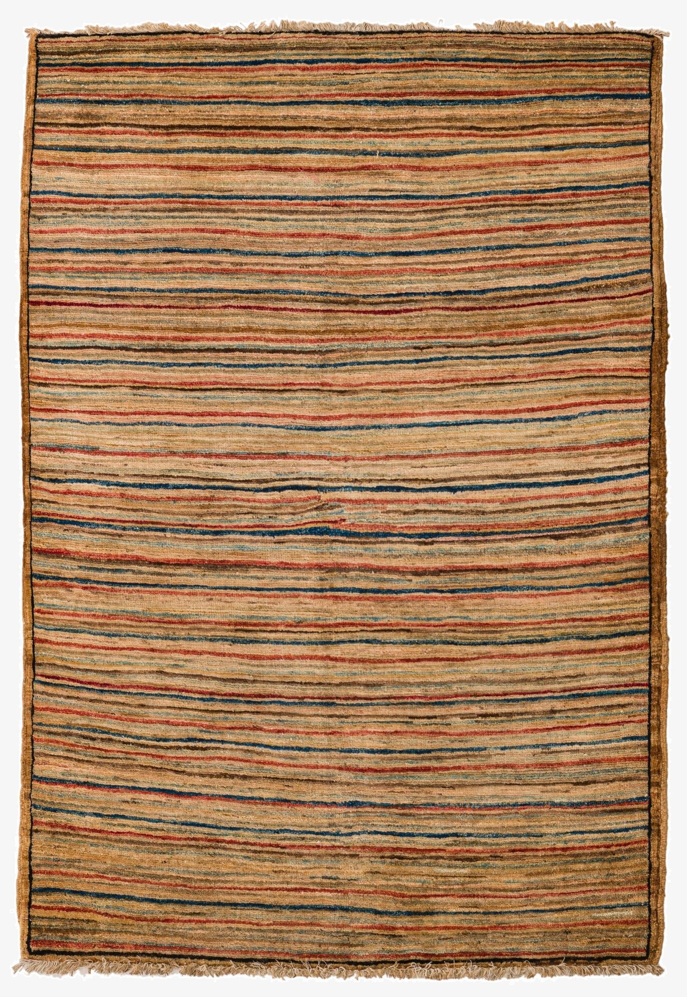  3' 3 x 4' 10  Hand Knotted Modern Ziegler Rug