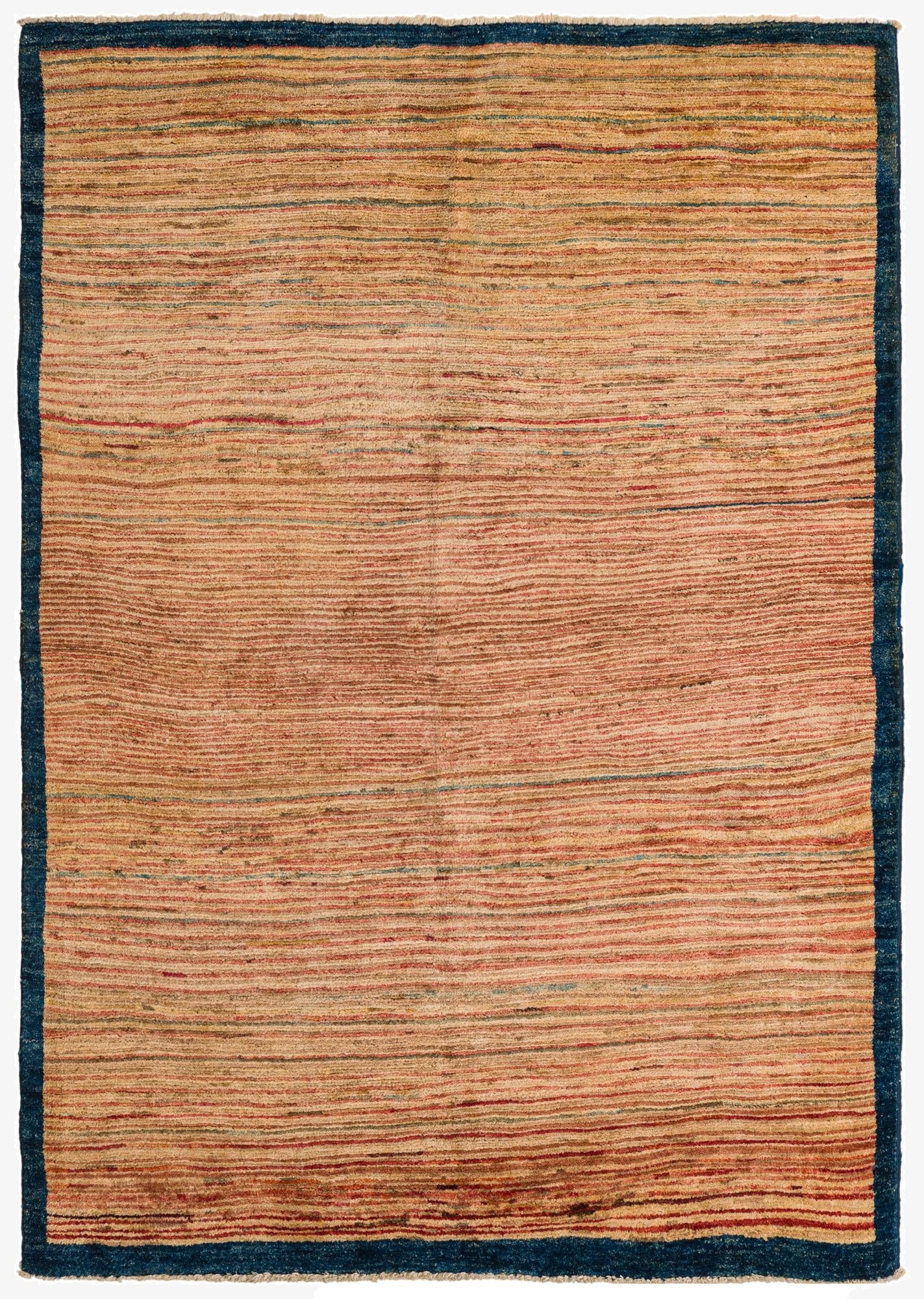  4' x 5' 8  Hand Knotted Modern Ziegler Rug