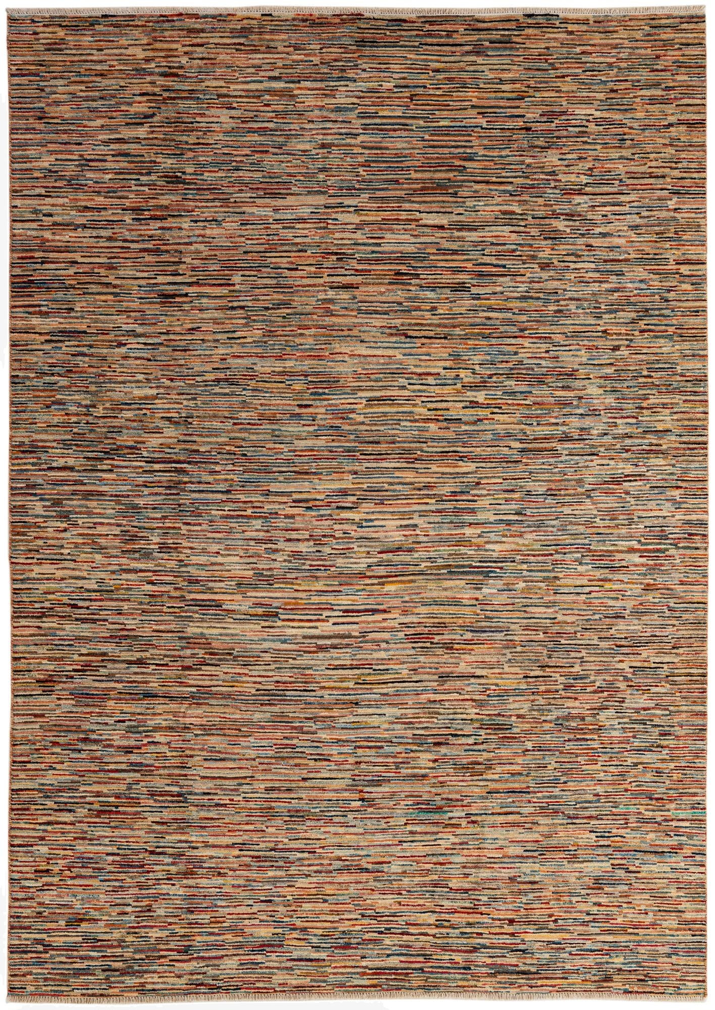  6' 9 x 9' 3  Hand Knotted Modern Ziegler Rug