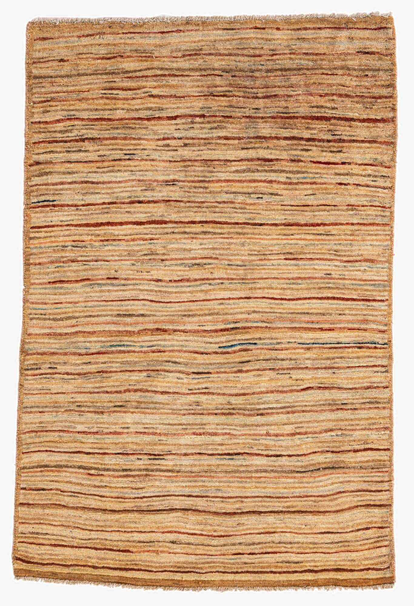  3' 1 x 4' 8  Hand Knotted Modern Ziegler Rug