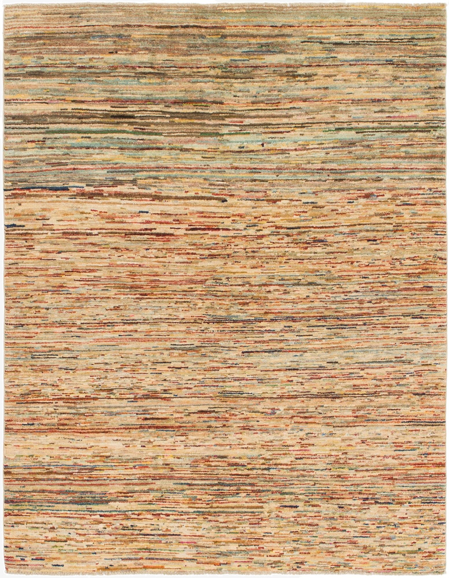  5' x 6' 4  Hand Knotted Modern Ziegler Oriental Rug
