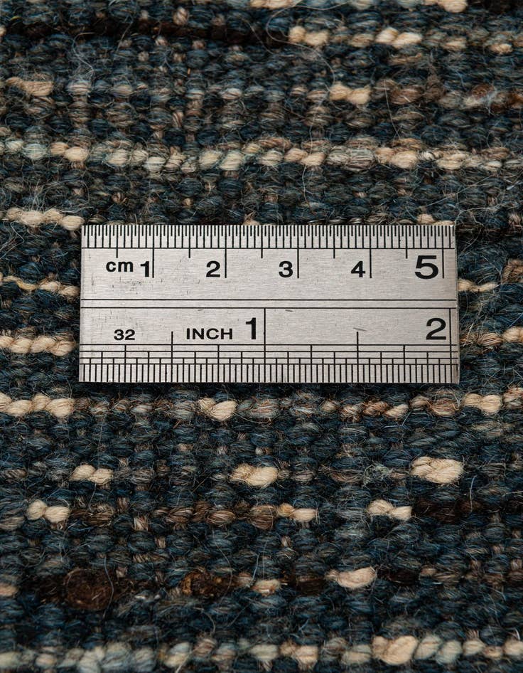 Detail image of  4' 10 x 6' 9  Hand Knotted Moroccan Wool Rug