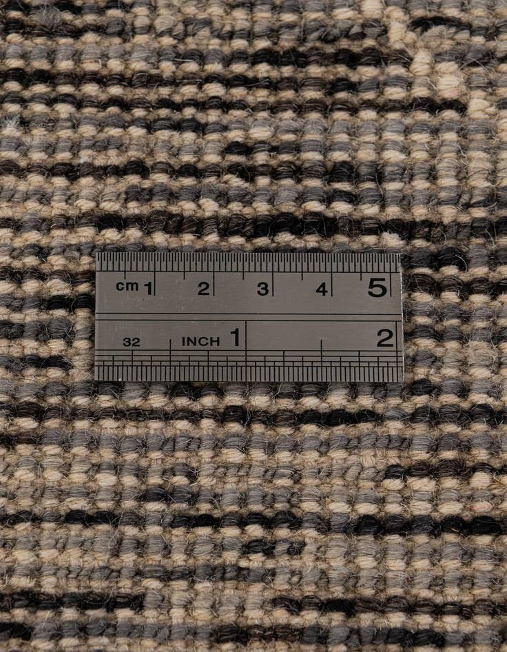 Detail image of  4' 11 x 6' 10  Hand Knotted Moroccan Wool Rug