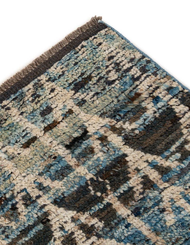 Detail image of  5' x 8' 4  Hand Knotted Moroccan Wool Rug