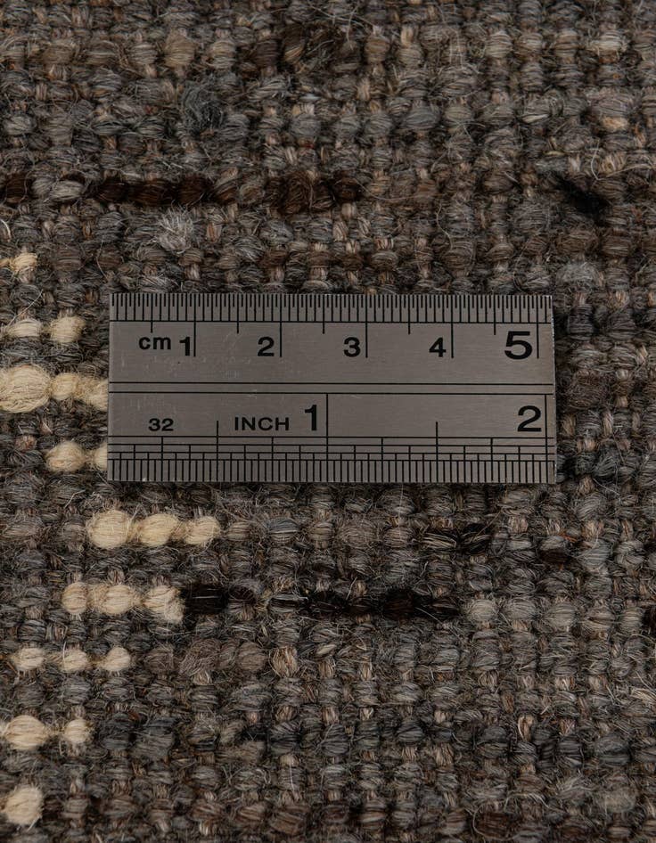 Detail image of  5' 2 x 6' 5  Hand Knotted Moroccan Wool Rug