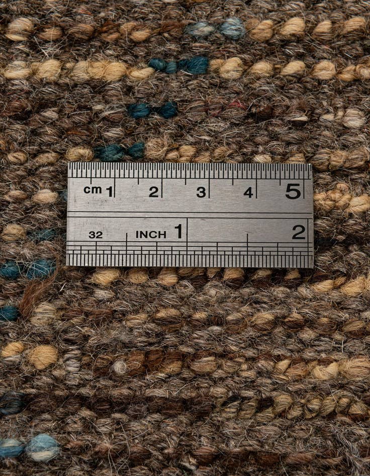 Detail image of  5' 10 x 7' 9  Hand Knotted Moroccan Wool Rug