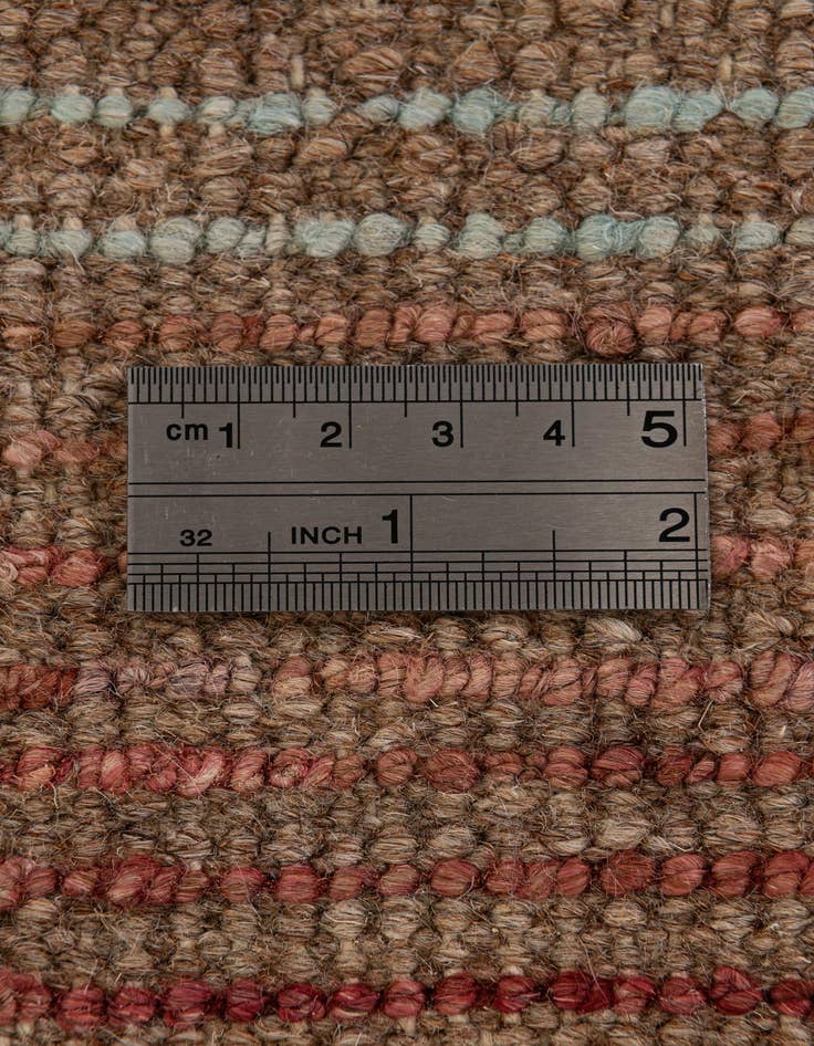 Detail image of  5' 8 x 7' 10  Hand Knotted Moroccan Wool Rug