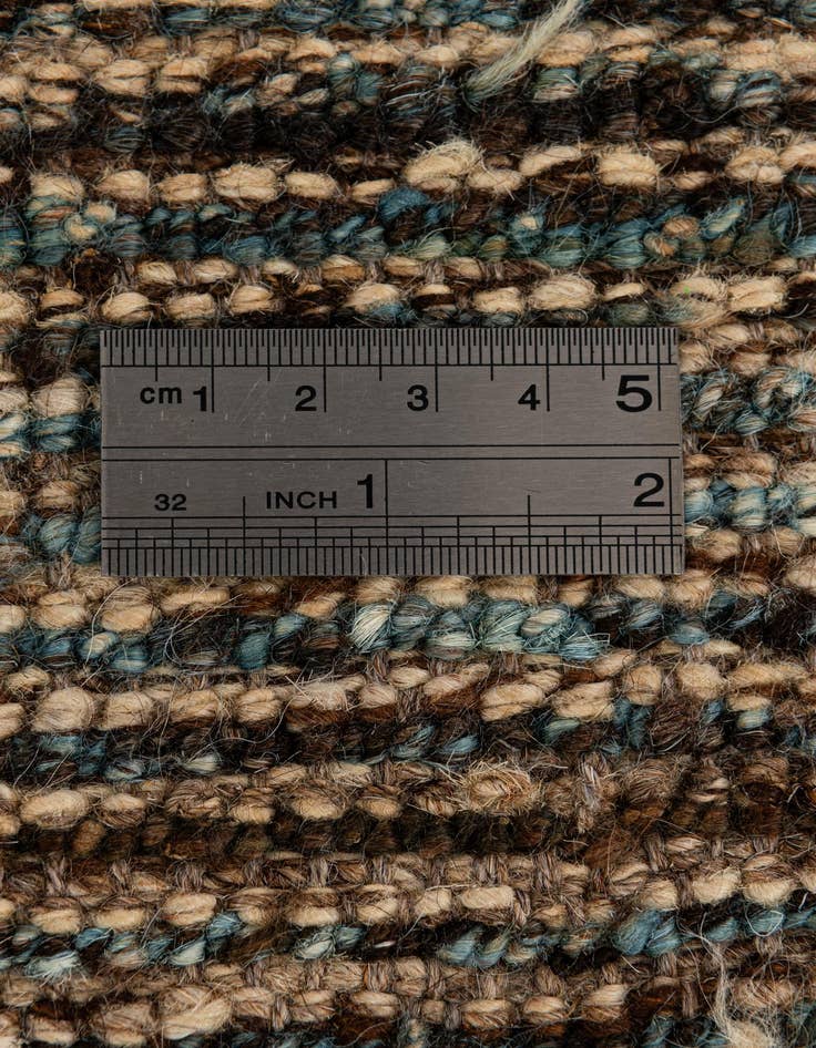 Detail image of  5' 8 x 7' 10  Hand Knotted Moroccan Wool Rug