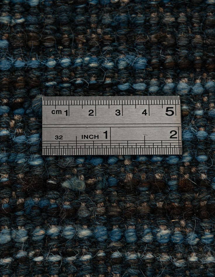 Detail image of  6' 7 x 9' 4  Hand Knotted Moroccan Wool Rug