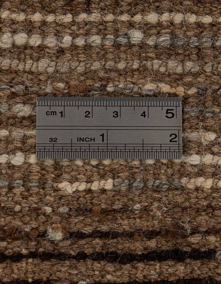 Detail image of  6' 7 x 9' 4  Hand Knotted Moroccan Wool Rug