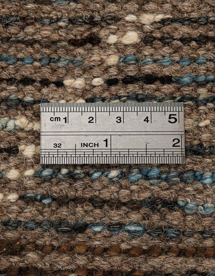 Detail image of  6' 9 x 9' 11  Hand Knotted Moroccan Wool Rug