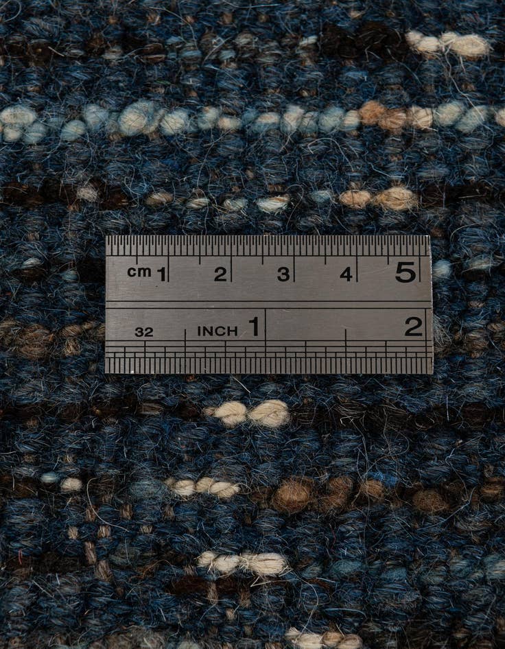 Detail image of  6' 8 x 9' 5  Hand Knotted Moroccan Wool Rug