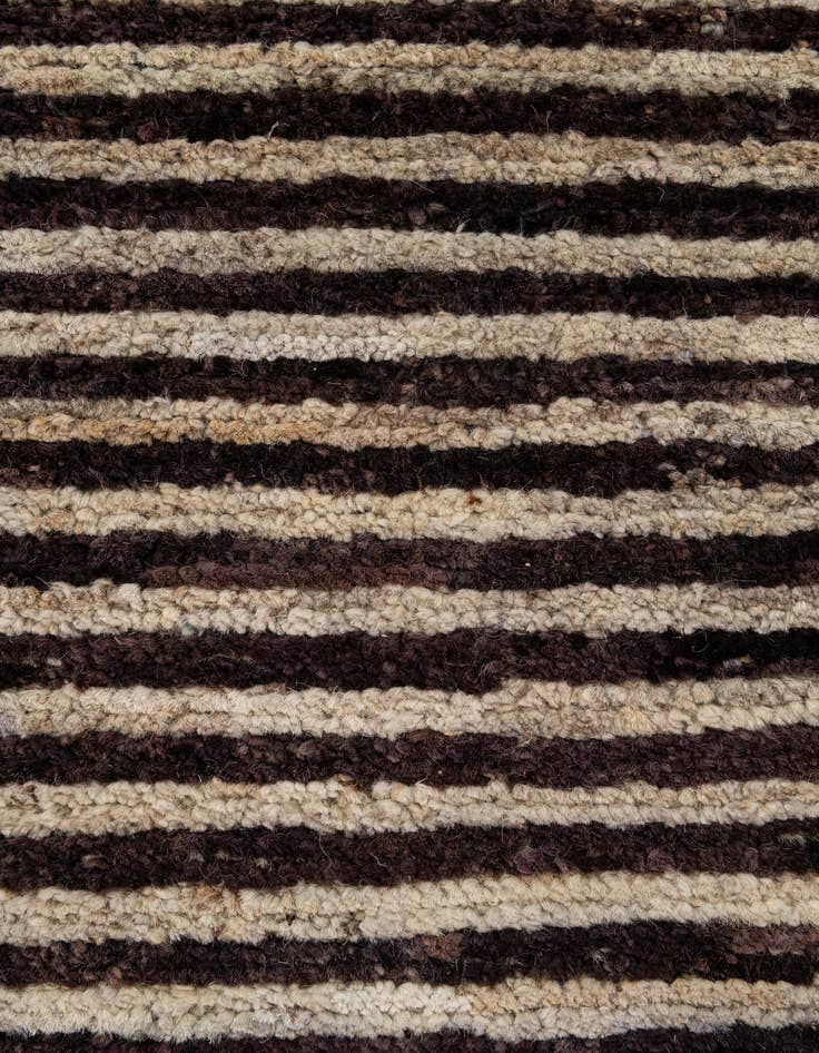 Detail image of  8' 2 x 9' 7  Hand Knotted Moroccan Wool Rug