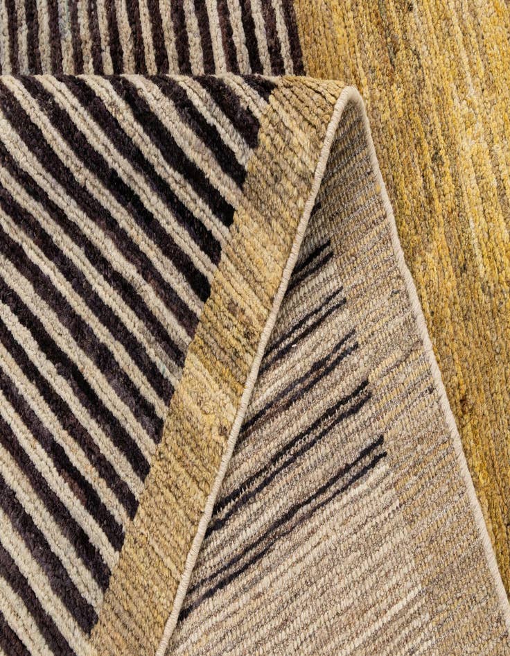 Detail image of  8' 2 x 9' 7  Hand Knotted Moroccan Wool Rug