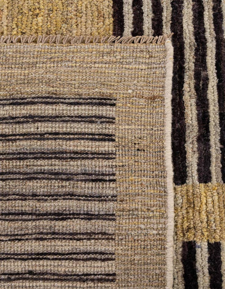 Detail image of  8' 2 x 9' 7  Hand Knotted Moroccan Wool Rug