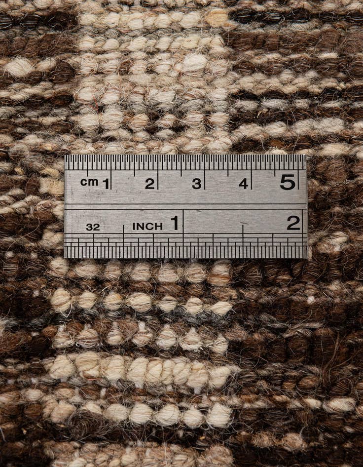 Detail image of  8' 1 x 9' 11  Hand Knotted Moroccan Wool Rug