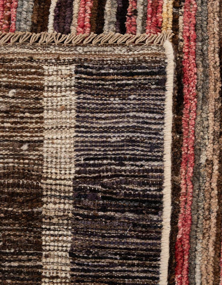Detail image of  8' 1 x 9' 11  Hand Knotted Moroccan Wool Rug