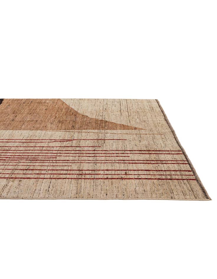 Detail image of  8' 5 x 9' 6  Hand Knotted Moroccan Wool Rug