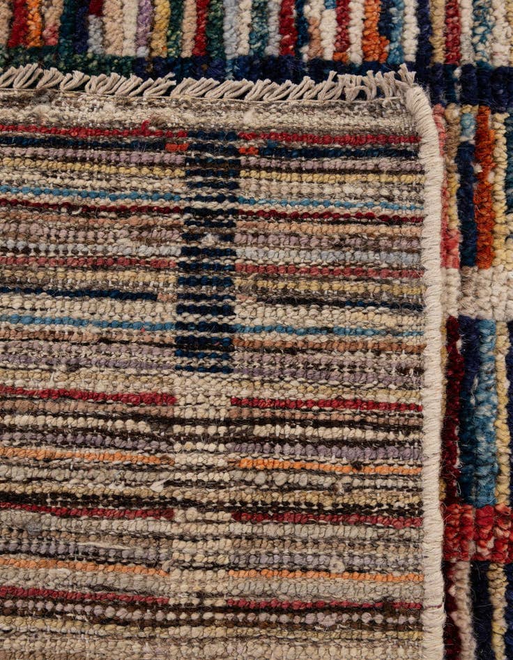 Detail image of  8' 4 x 9' 10  Hand Knotted Moroccan Wool Rug