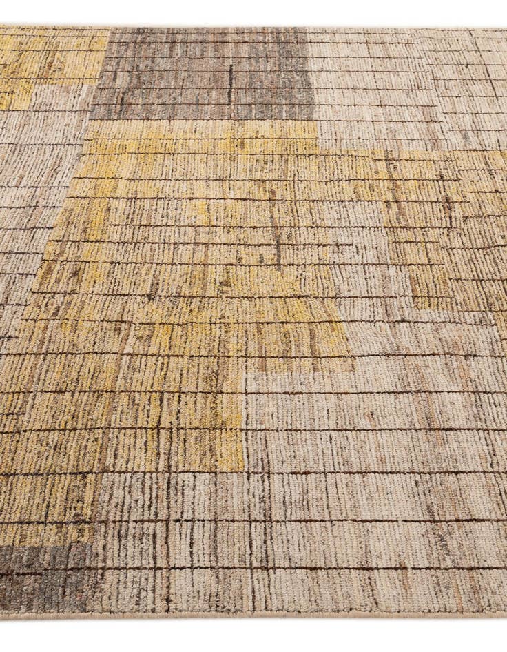 Detail image of  8' 4 x 9' 5  Hand Knotted Moroccan Wool Rug