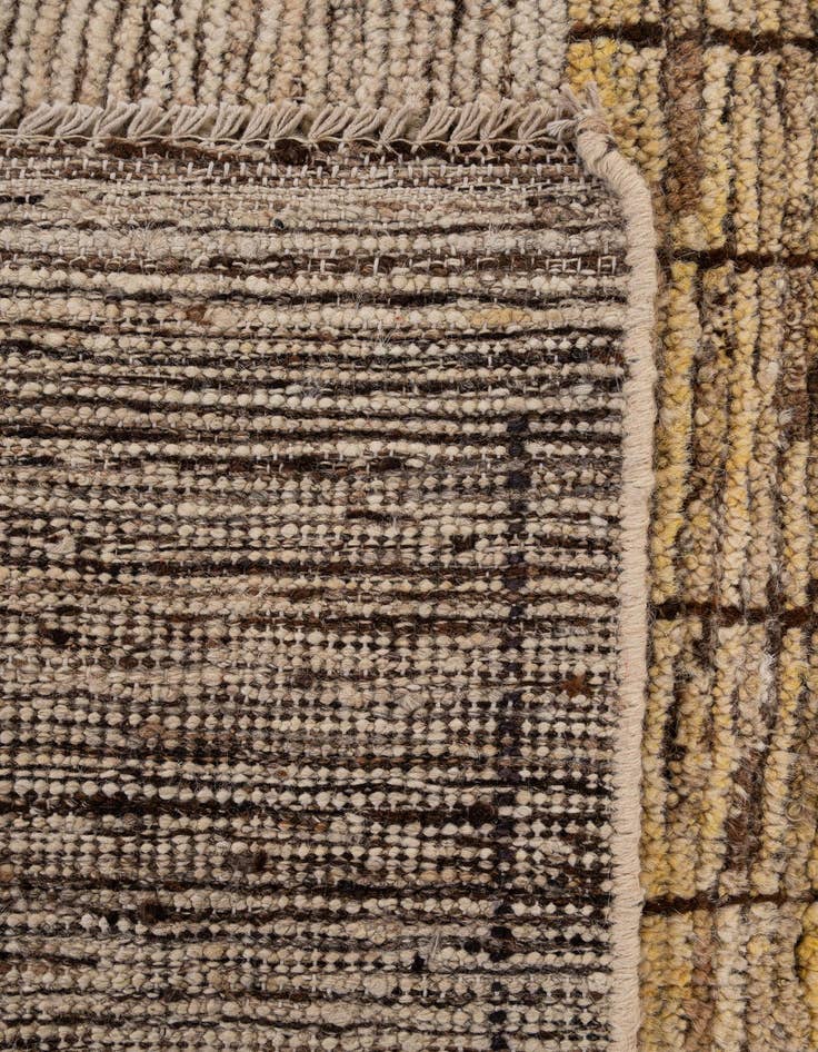 Detail image of  8' 4 x 9' 5  Hand Knotted Moroccan Wool Rug