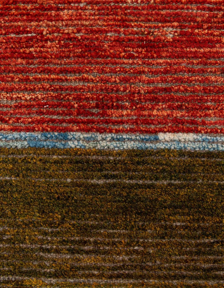 Detail image of  8' 2 x 10' 3  Hand Knotted Moroccan Wool Rug