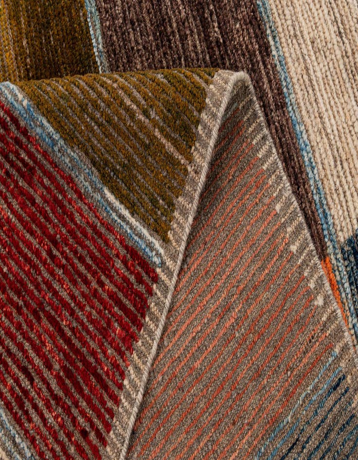 Detail image of  8' 2 x 10' 3  Hand Knotted Moroccan Wool Rug