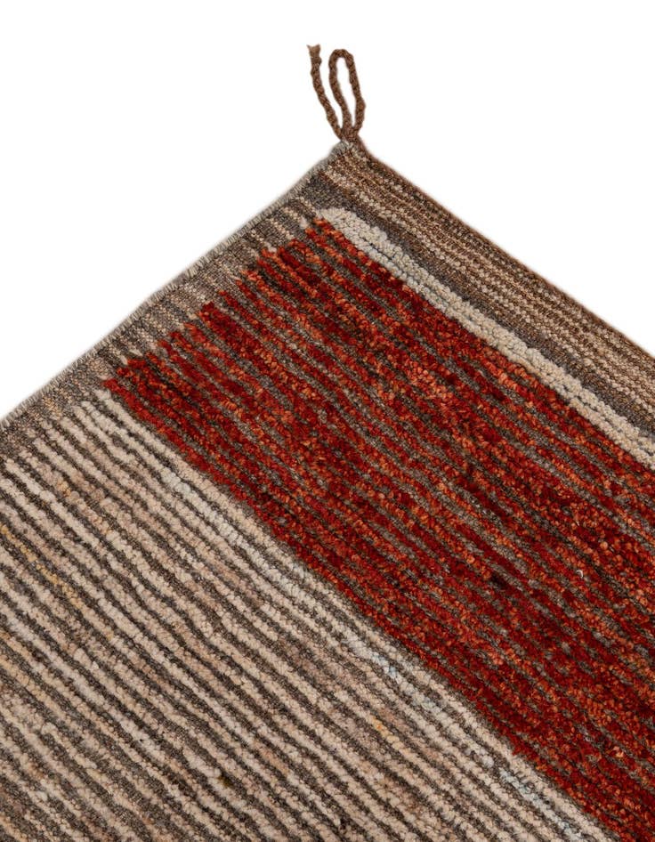 Detail image of  8' 2 x 10' 3  Hand Knotted Moroccan Wool Rug