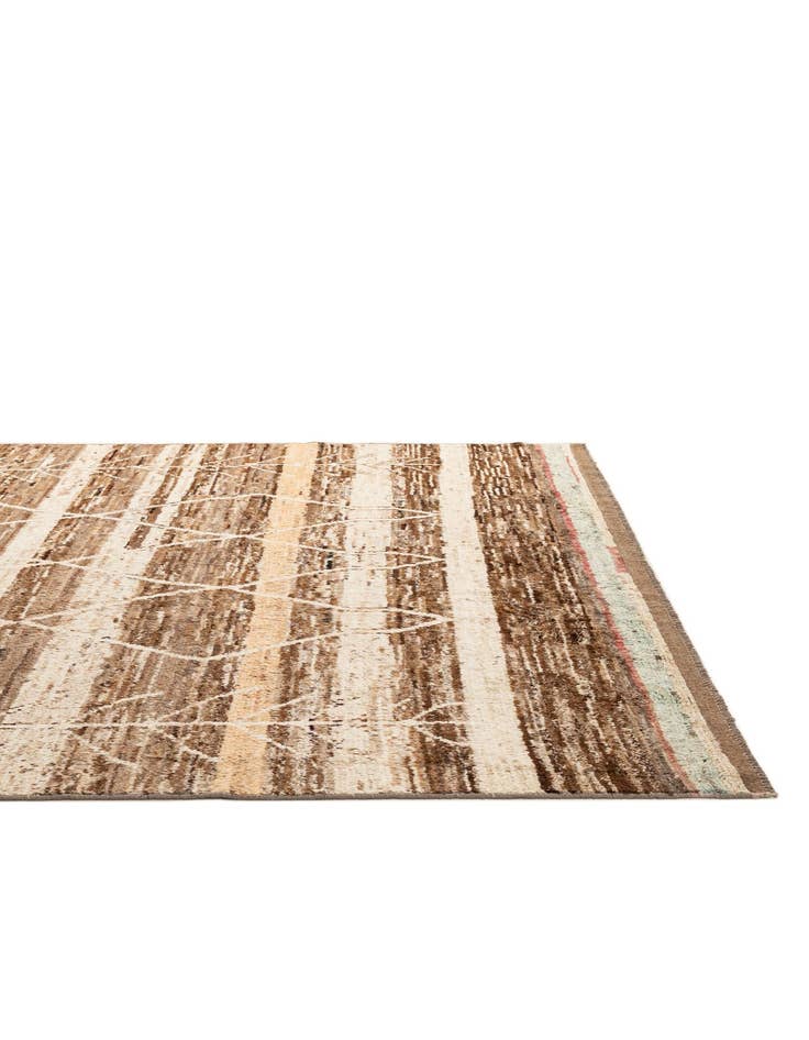 Detail image of  8' 4 x 11' 3  Hand Knotted Moroccan Wool Rug