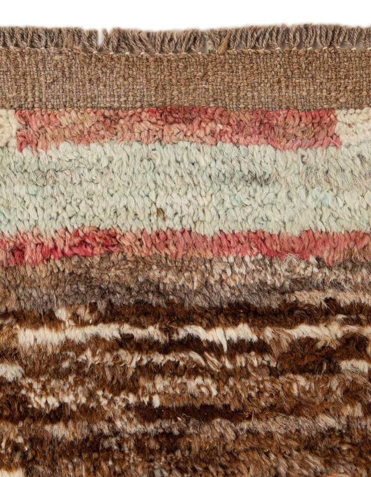 Detail image of  8' 4 x 11' 3  Hand Knotted Moroccan Wool Rug