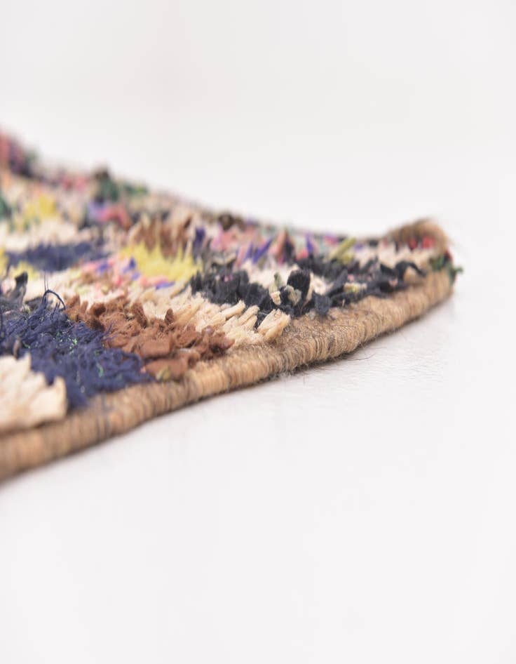 Detail image of  4' 9 x 6' 2  Hand Knotted Moroccan Rug