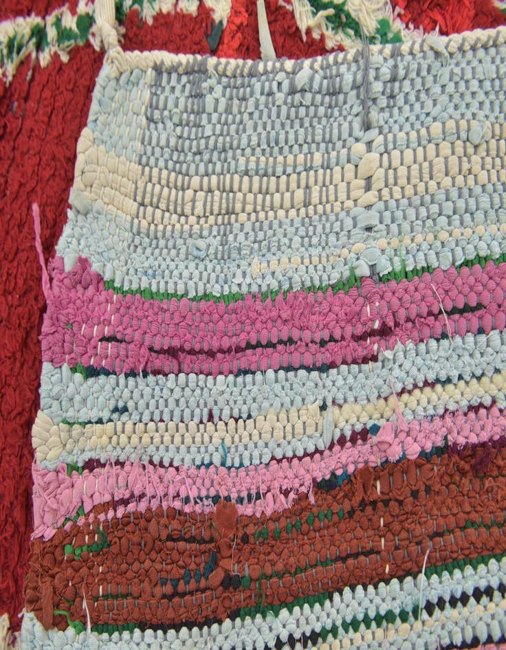 Detail image of 3' 7 x 5' 4 Hand Knotted Moroccan Rug