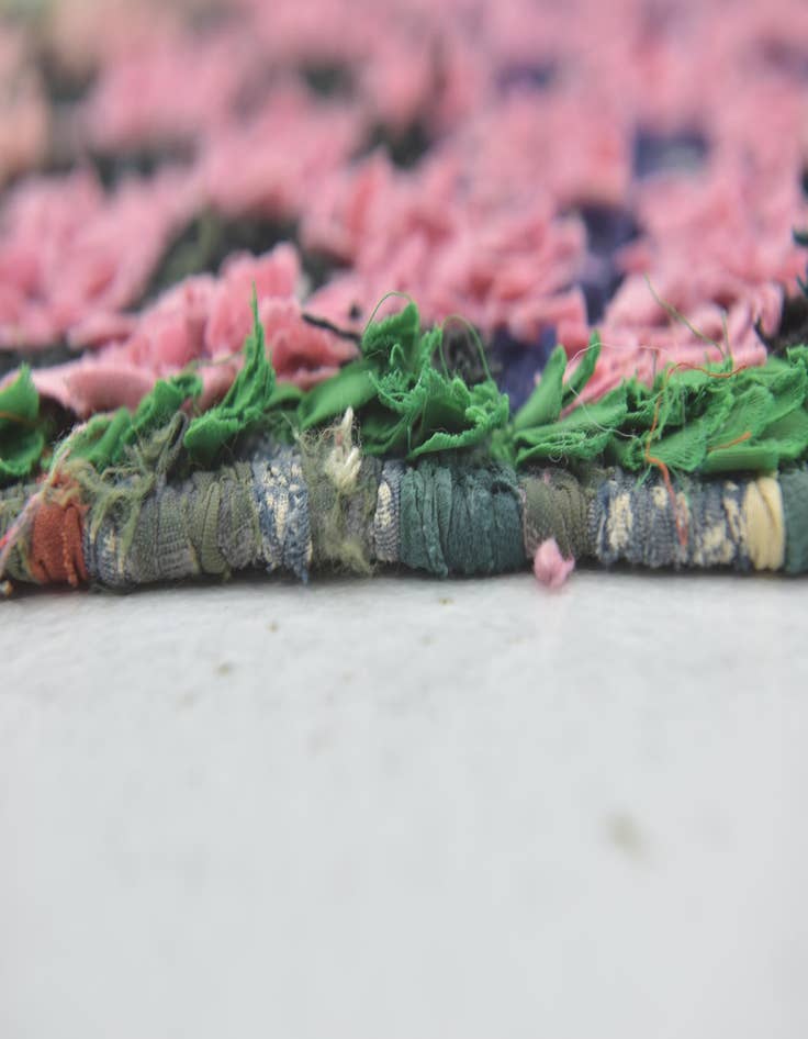 Detail image of 3' 7 x 5' 4 Hand Knotted Moroccan Rug