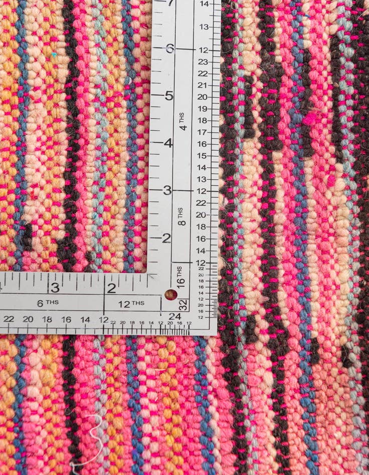 Detail image of  6' 5 x 9' 3  Hand Knotted Moroccan Wool Rug