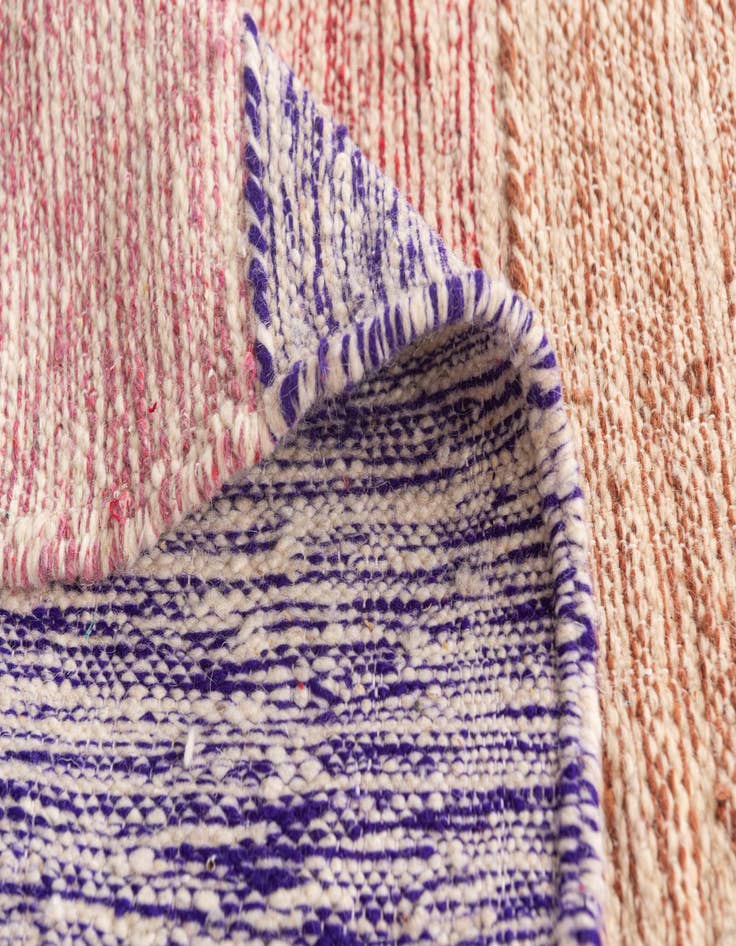 Detail image of  6' 4 x 9' 4  Hand Knotted Moroccan Wool Rug