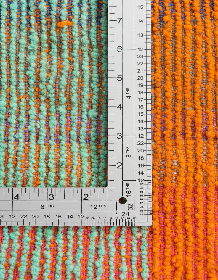 Detail image of  5' 5 x 7' 10  Hand Knotted Moroccan Wool Rug