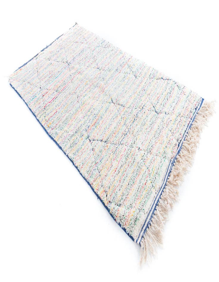 Detail image of  5' x 8' 5  Hand Knotted Moroccan Wool Rug