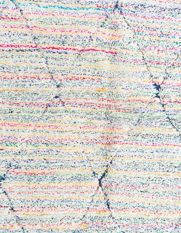 Detail image of  5' x 8' 5  Hand Knotted Moroccan Wool Rug