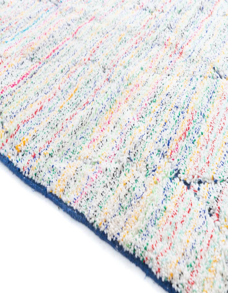 Detail image of  5' x 8' 5  Hand Knotted Moroccan Wool Rug