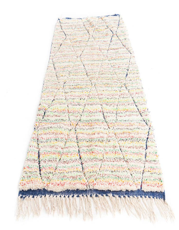 Detail image of  5' x 8' 5  Hand Knotted Moroccan Wool Rug