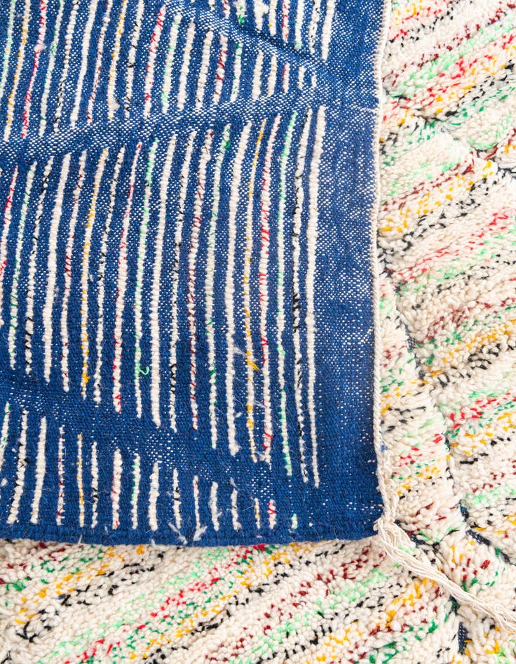 Detail image of  5' x 8' 5  Hand Knotted Moroccan Wool Rug