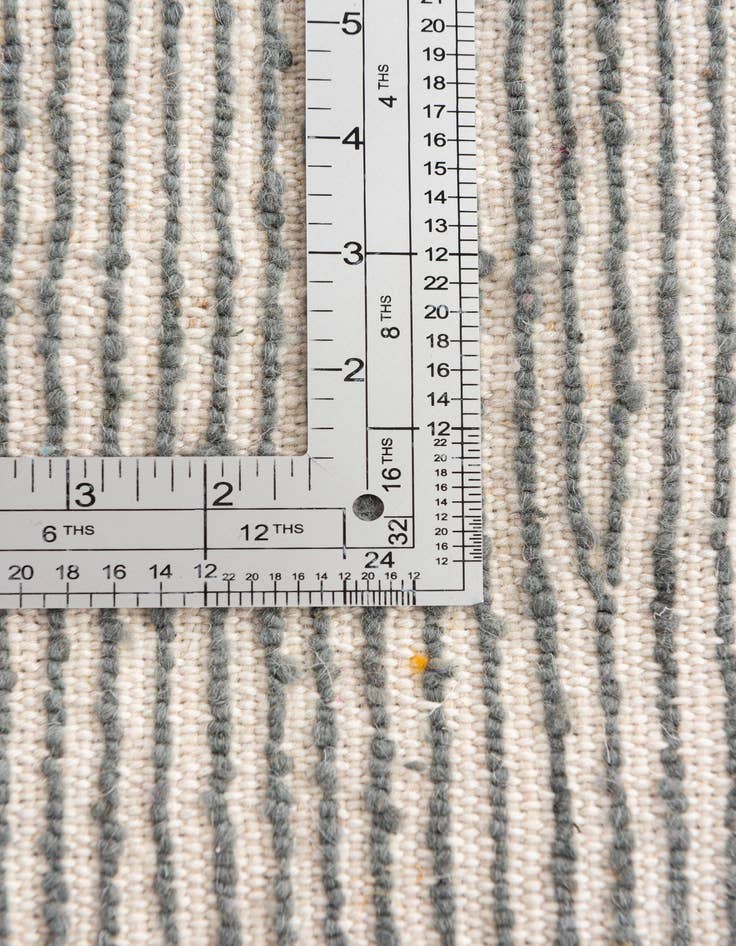 Detail image of  5' 4 x 7' 10  Hand Knotted Moroccan Wool Rug