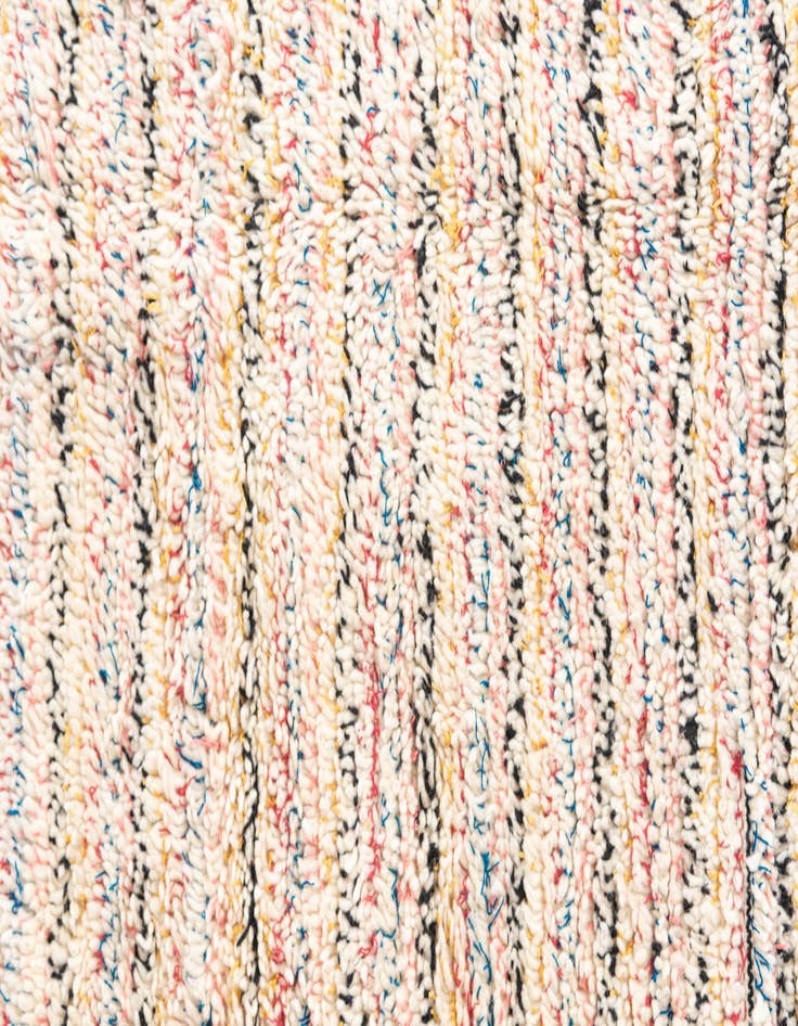 Detail image of  3' 10 x 5' 3  Hand Knotted Moroccan Wool Rug