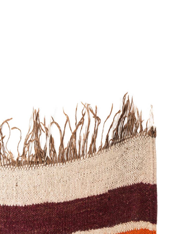 Detail image of  5' x 9'  Hand Knotted Moroccan Wool Rug