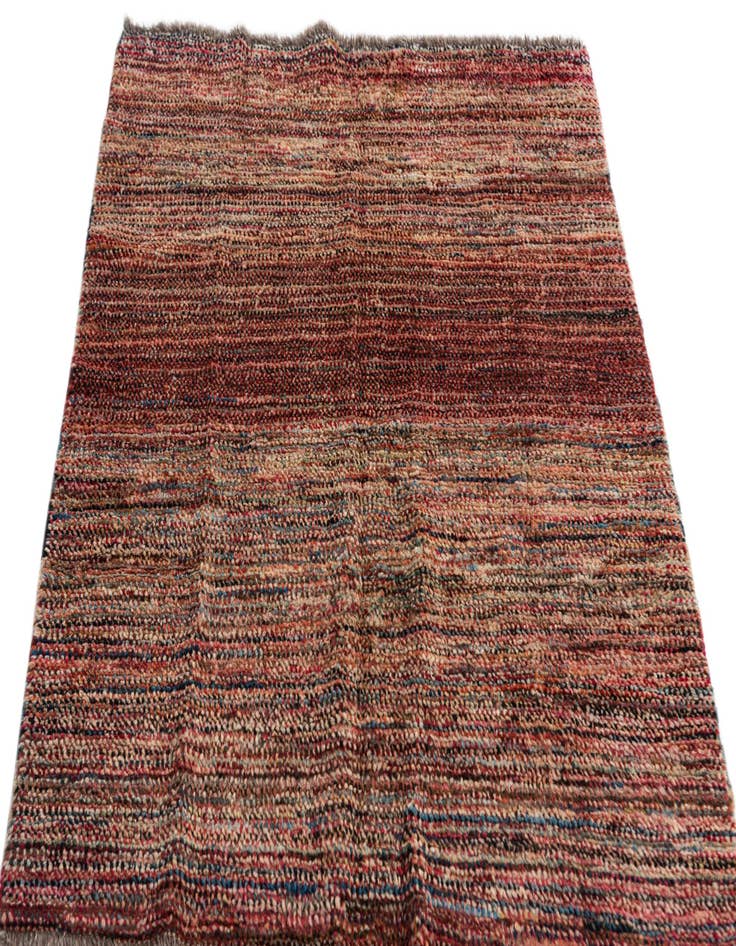 Detail image of  3' 1 x 4'  Hand Knotted Moroccan Wool Rug