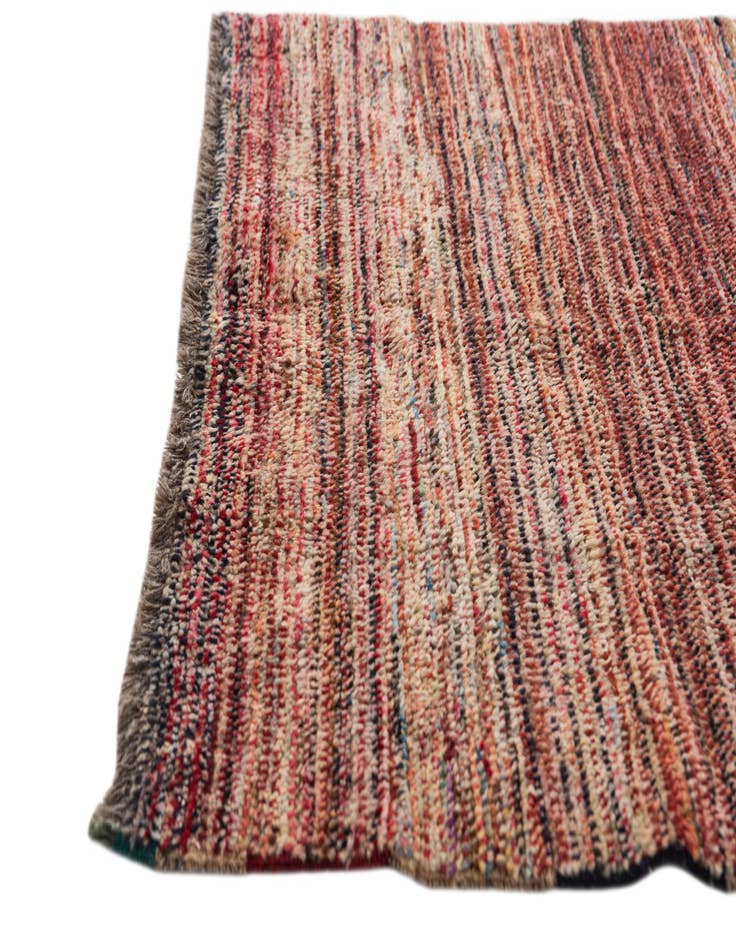 Detail image of  3' 1 x 4'  Hand Knotted Moroccan Wool Rug