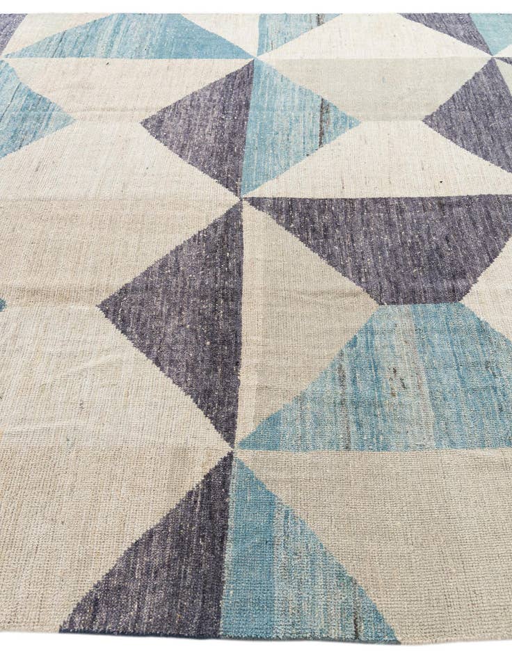 Detail image of  7' 9 x 10' 4  Hand Knotted Moroccan Wool Rug