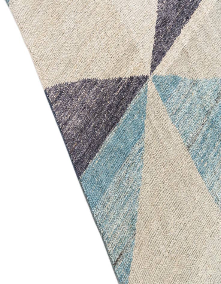 Detail image of  7' 9 x 10' 4  Hand Knotted Moroccan Wool Rug