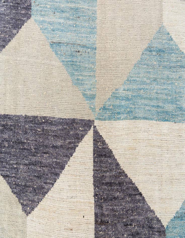 Detail image of  7' 9 x 10' 4  Hand Knotted Moroccan Wool Rug