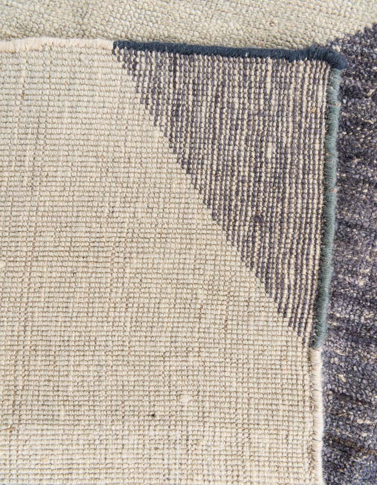 Detail image of  7' 9 x 10' 4  Hand Knotted Moroccan Wool Rug